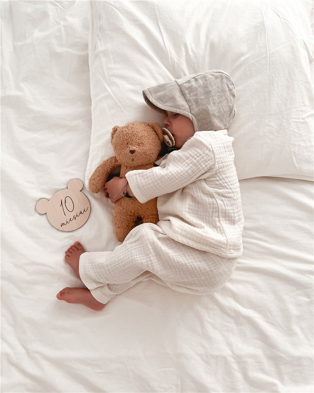 3M-3YCotton Gauze Baby Kimono Set | Soft, Comfortable, and Perfect for Diaper Wear