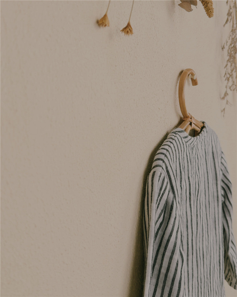 9M-6Y Baby & Toddler Boys Striped Cotton Gauze Henley Top | Lightweight Breathable Long Sleeve Shirt 🌿