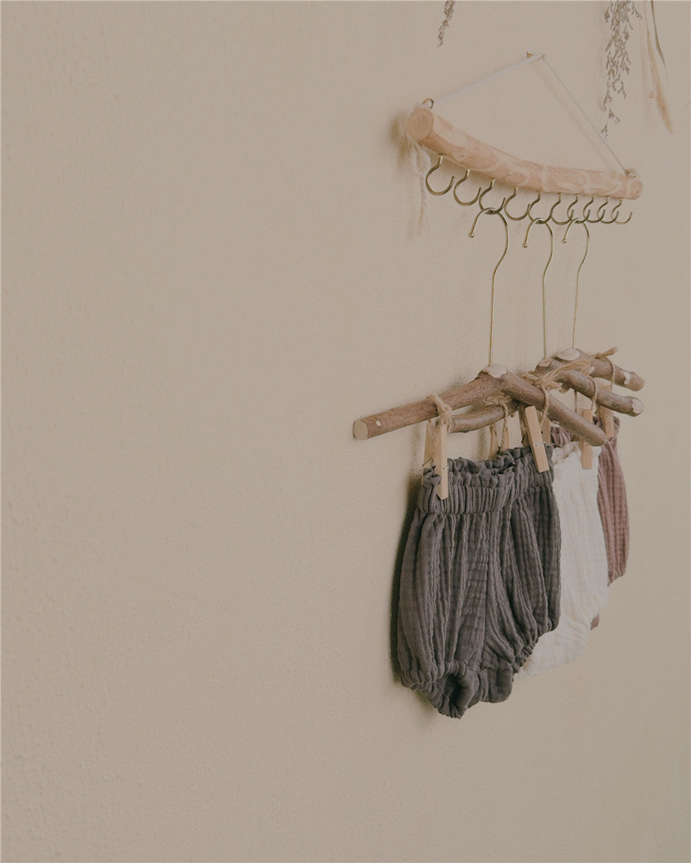 6M–6Y Ruffle Waist Cotton Gauze Bloomers | Soft Baby Girl Shorts