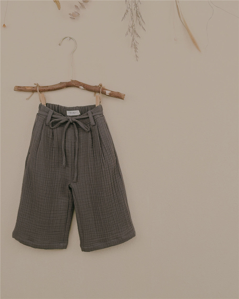 12M–6Y Fashionable Wide-Leg Baby Pants | Comfortable and Stylish for Playful Days