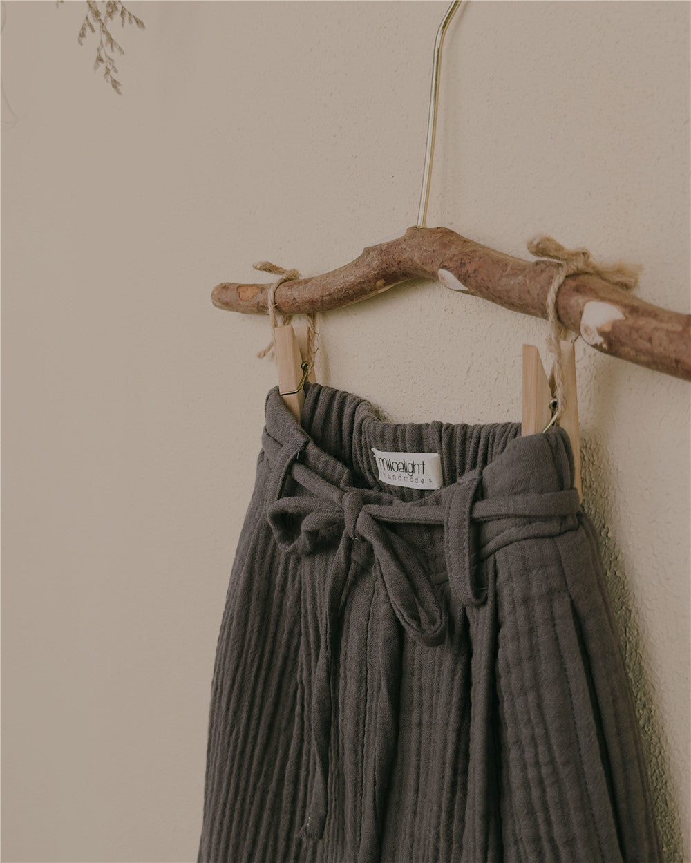 12M–6Y Fashionable Wide-Leg Baby Pants | Comfortable and Stylish for Playful Days