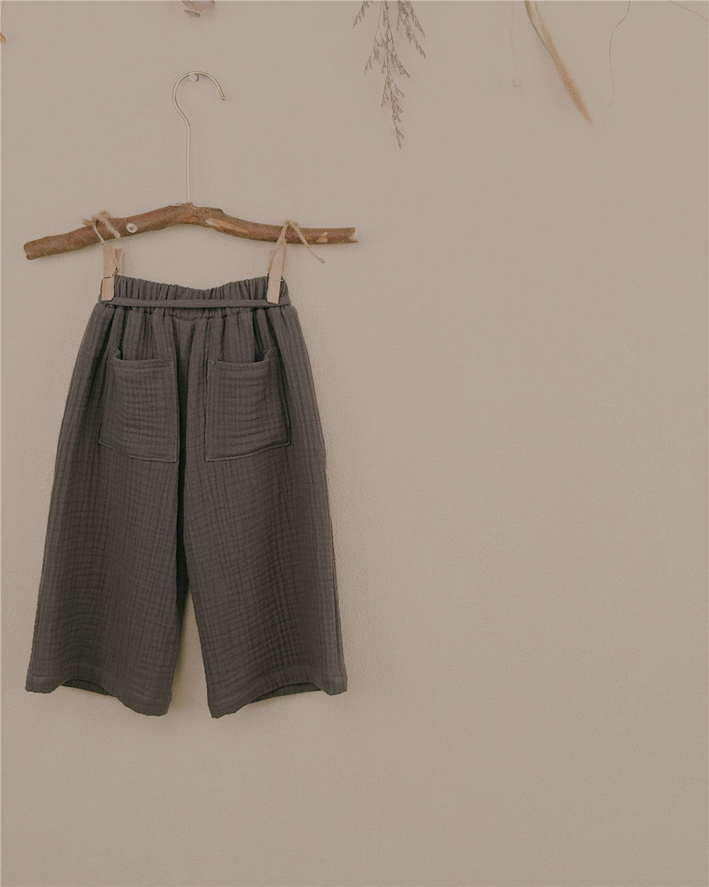 12M–6Y Fashionable Wide-Leg Baby Pants | Comfortable and Stylish for Playful Days