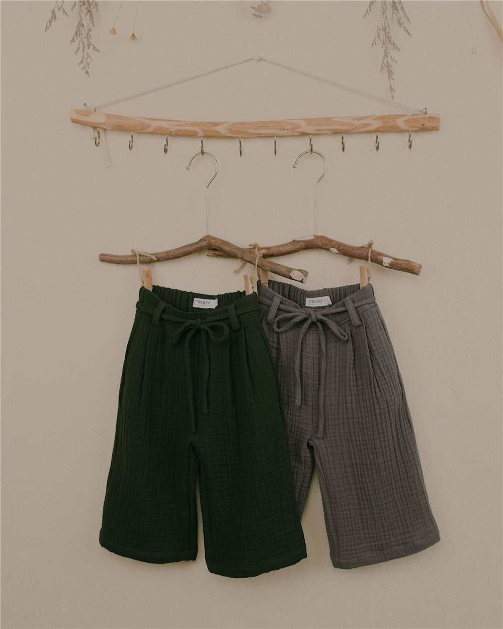 12M–6Y Fashionable Wide-Leg Baby Pants | Comfortable and Stylish for Playful Days