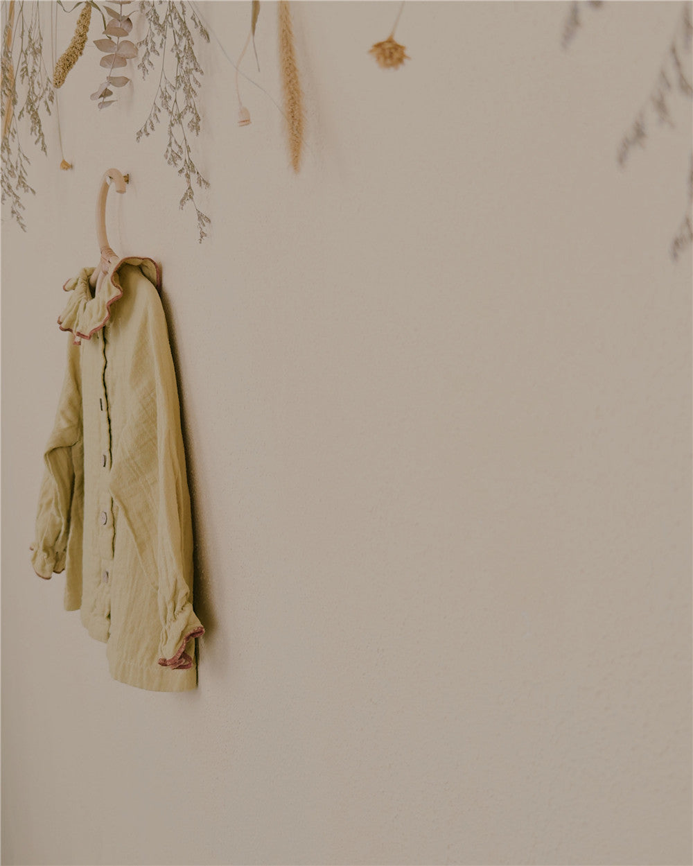 9M–6Y Soft Ruffle Collar Long Sleeve Top | Adjustable Detail and Comfortable Fit