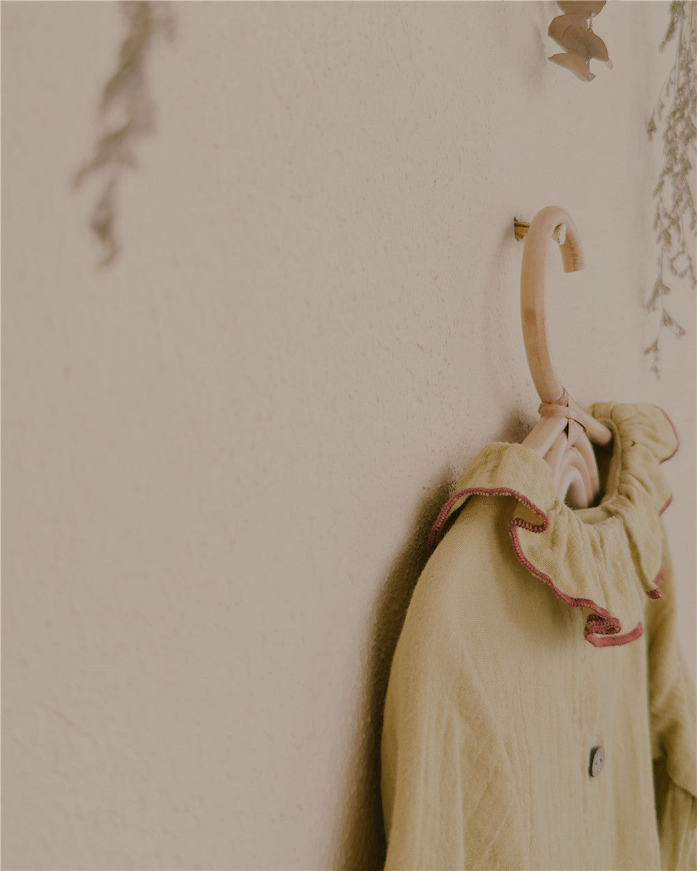 9M–6Y Soft Ruffle Collar Long Sleeve Top | Adjustable Detail and Comfortable Fit