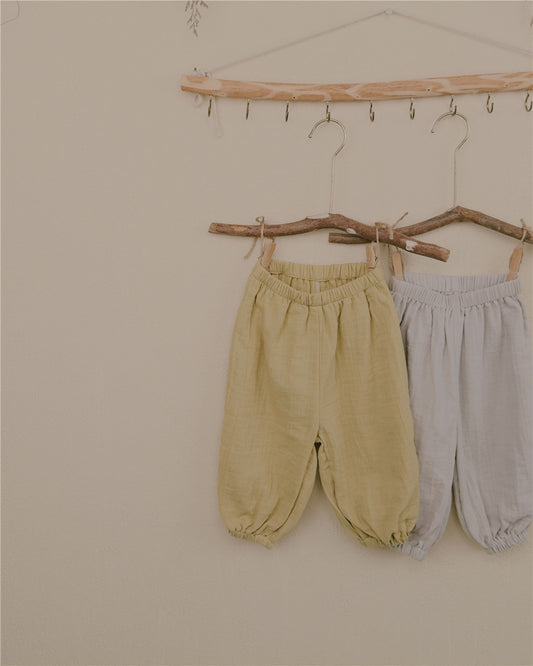 12M–6Y Soft Cotton Relaxed Fit Pants | Comfortable and Versatile for Everyday Wear