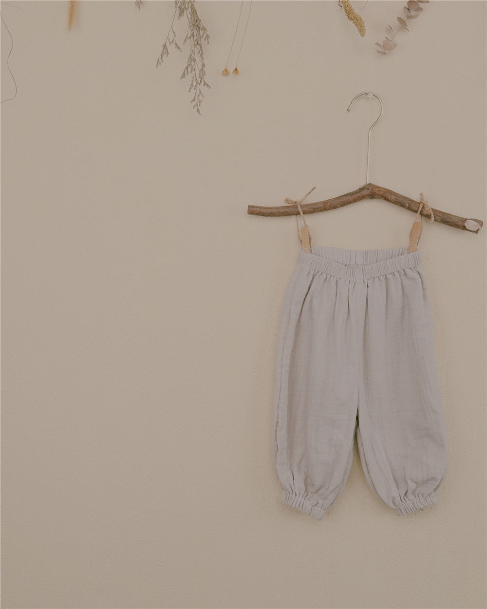 12M–6Y Soft Cotton Relaxed Fit Pants | Comfortable and Versatile for Everyday Wear