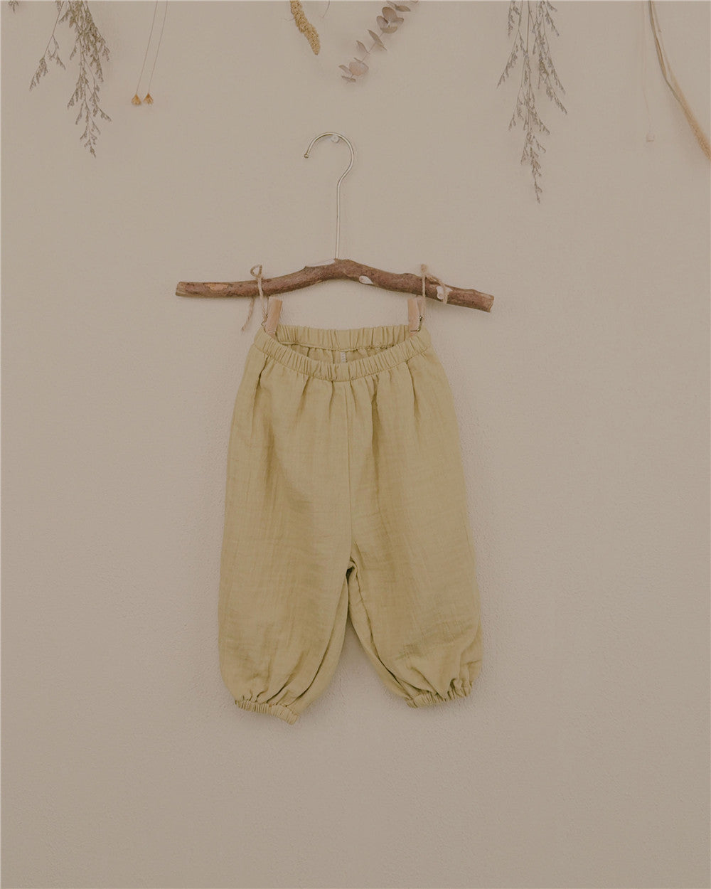 12M–6Y Soft Cotton Relaxed Fit Pants | Comfortable and Versatile for Everyday Wear