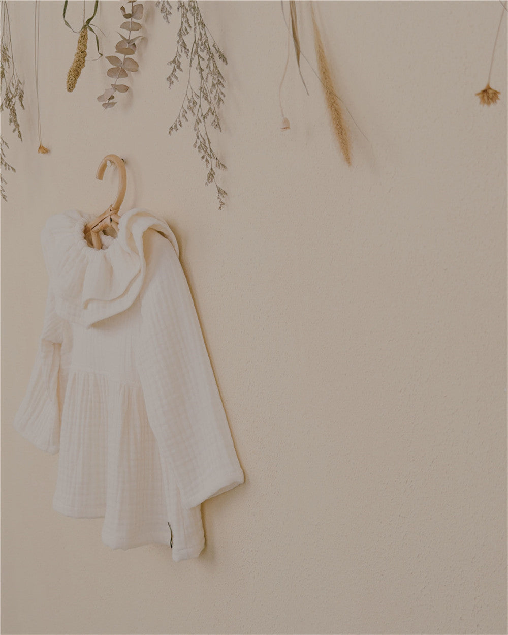 12M-6Y Baby Doll Top with Coconut Buttons | Flowy Cotton Gauze | 10+ Colors