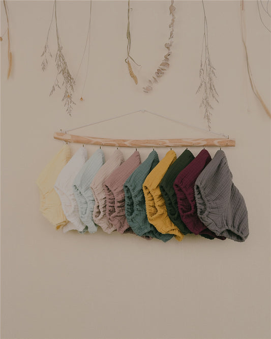 6M–6Y Unisex Cotton Gauze Shorts | Everyday Essentials