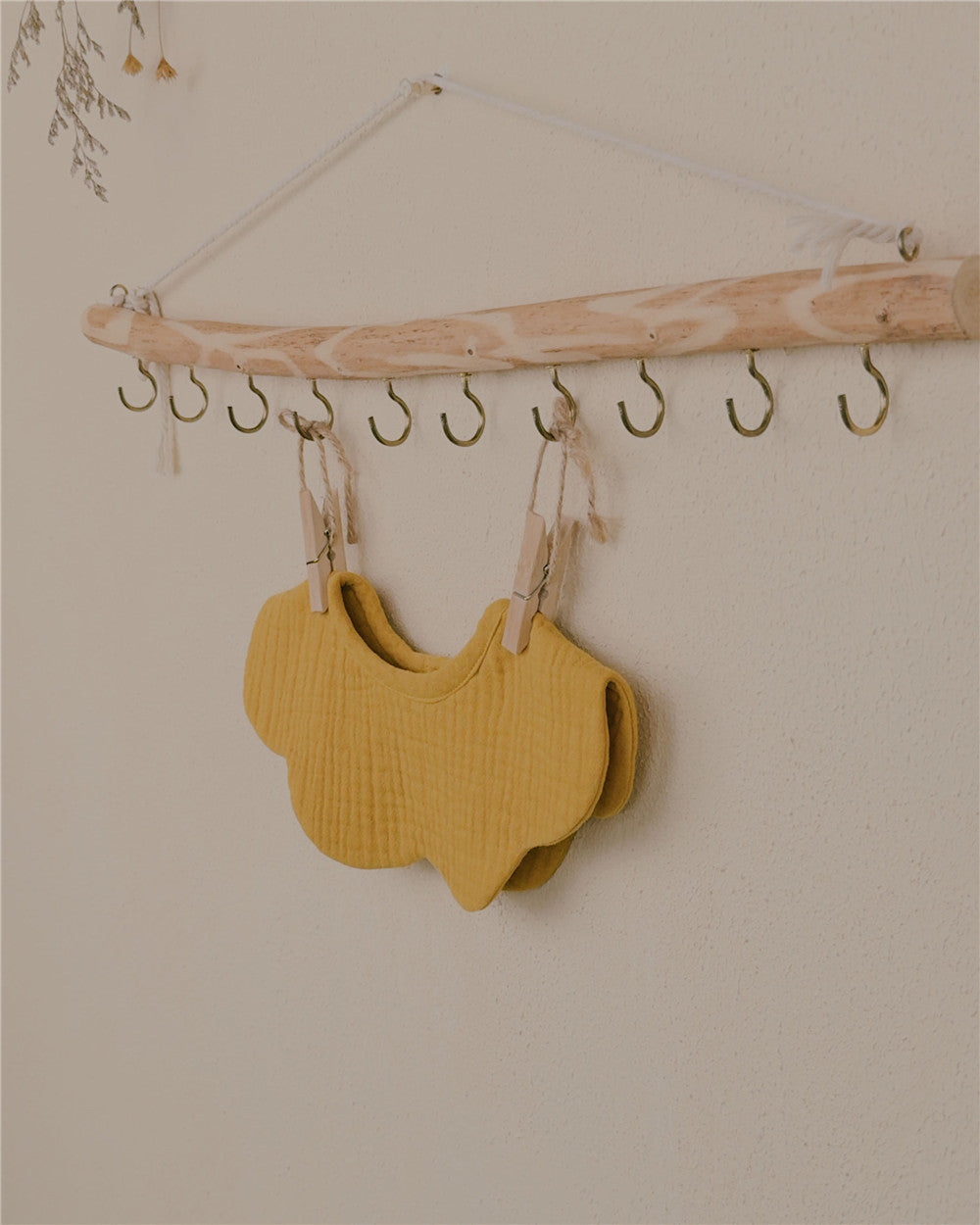 3M-4Y Soft Cloud Baby Bib Collar | Floral Design | Stylish & Functional