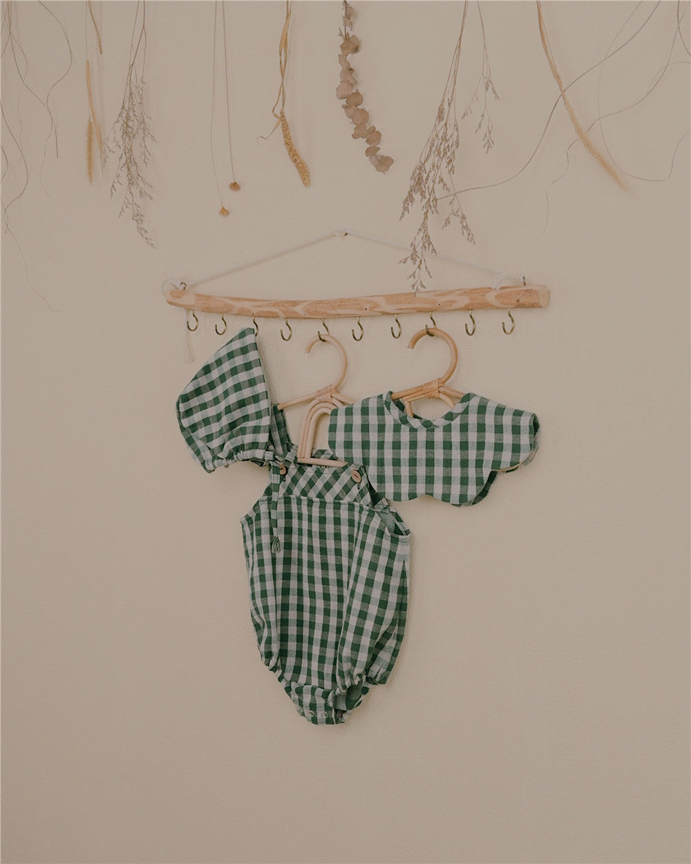 6M–3Y Christmas Collection Cotton Gauze Baby Romper | Handmade Soft